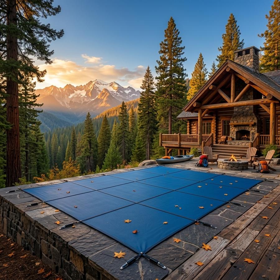 Pool safety cover installation guide