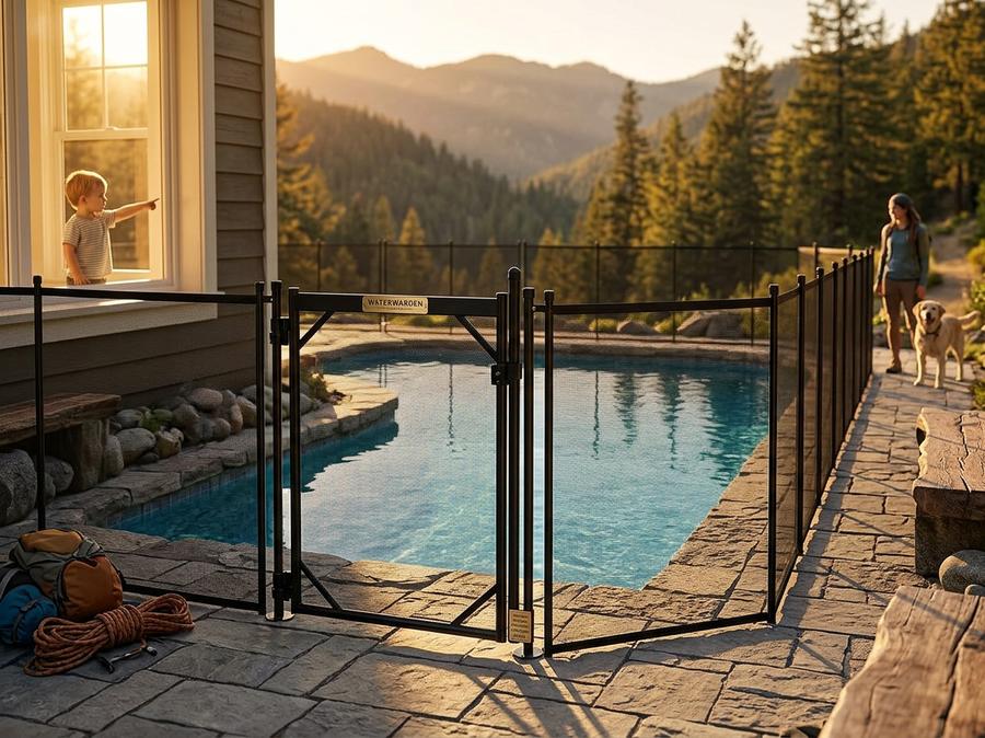 Choosing pool fence vs safety net